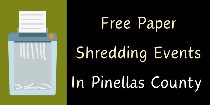 free paper shredding pinellas county