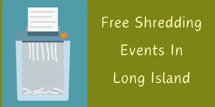 free shredding events long island