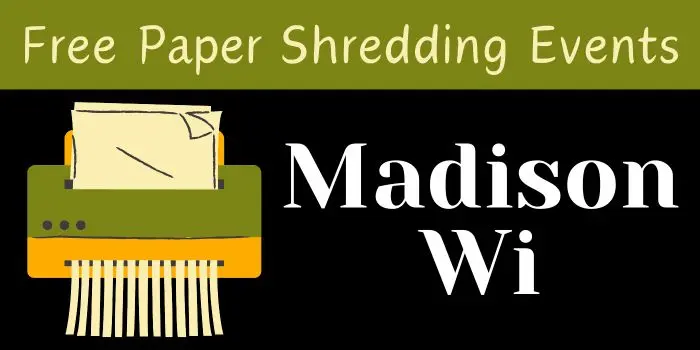 free paper shredding Madison, WI